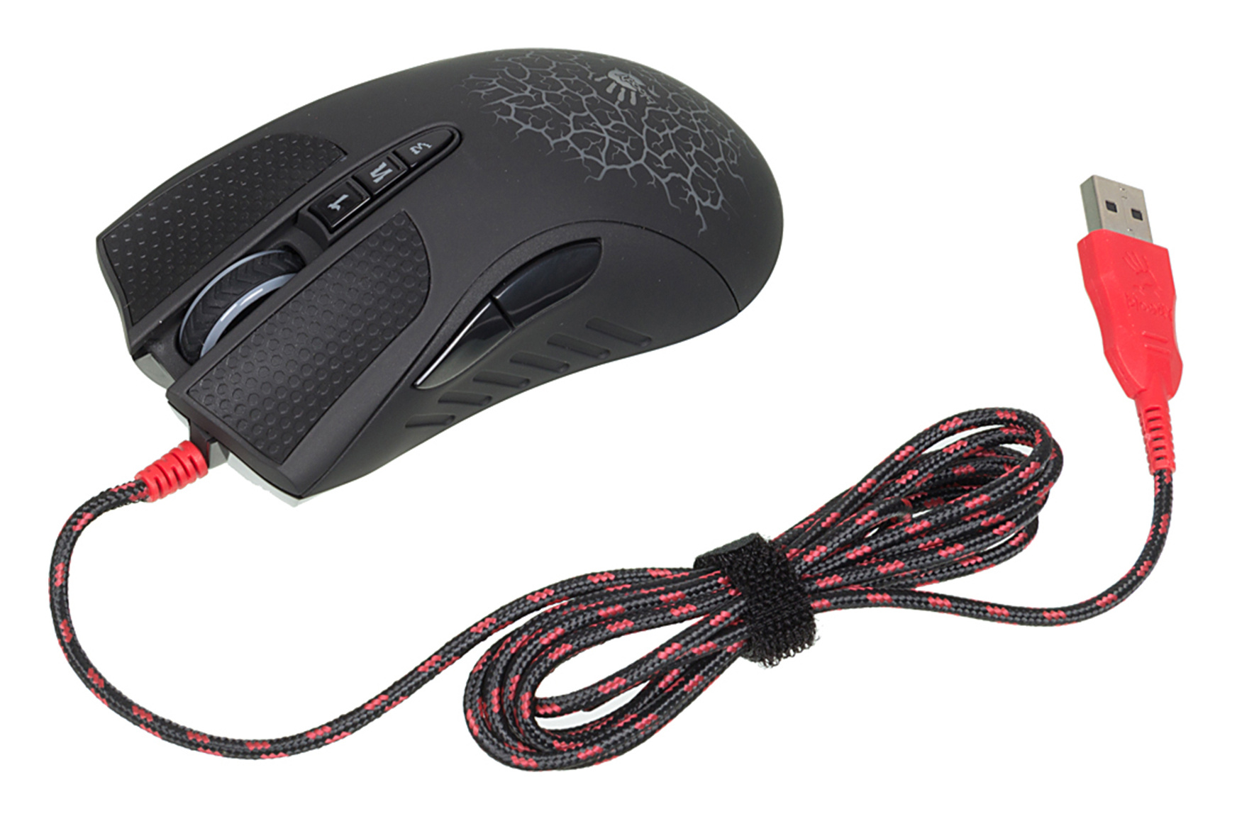 Мышь A4Tech Bloody AL90 Blazing черный лазерная 12000dpi USB 8but (AL90 ACTIVATED)