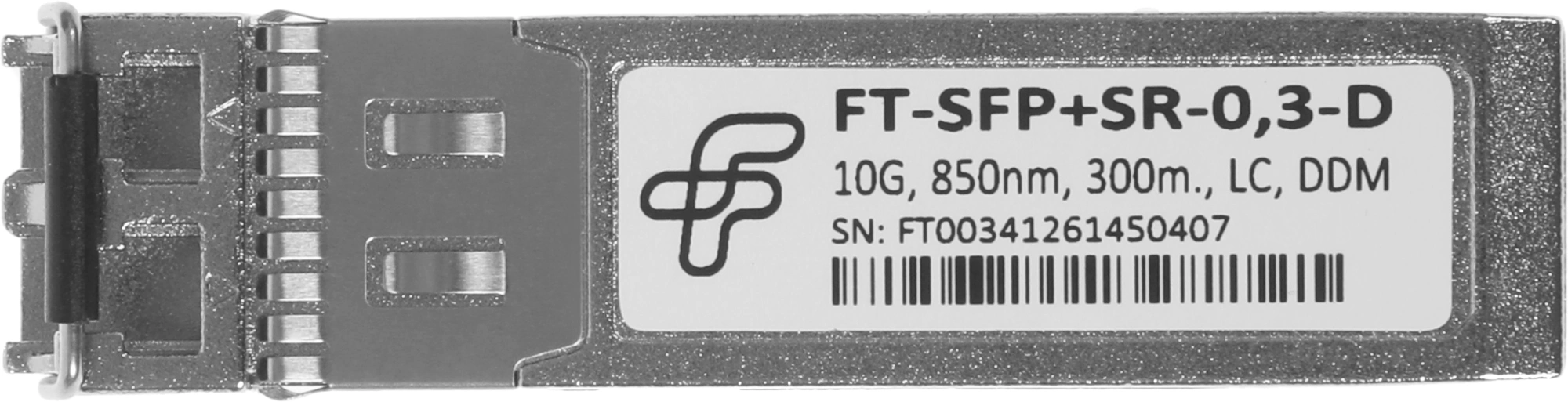 Трансивер Future Technologies FT-SFP+SR-0,3-D SFP+ MM 10Гбит/с Tx:850нм до 0.3км