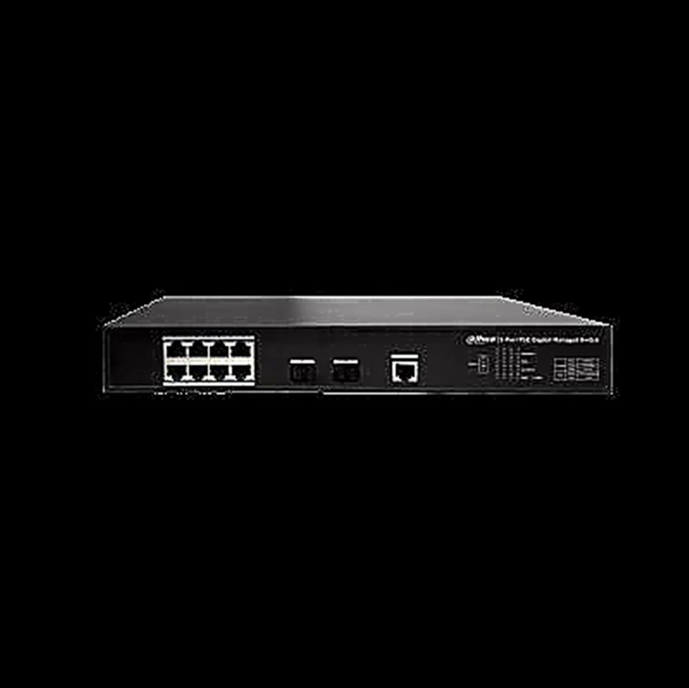 Коммутатор Dahua DH-PFS4210-8GT-150  10-портовый гигабитный