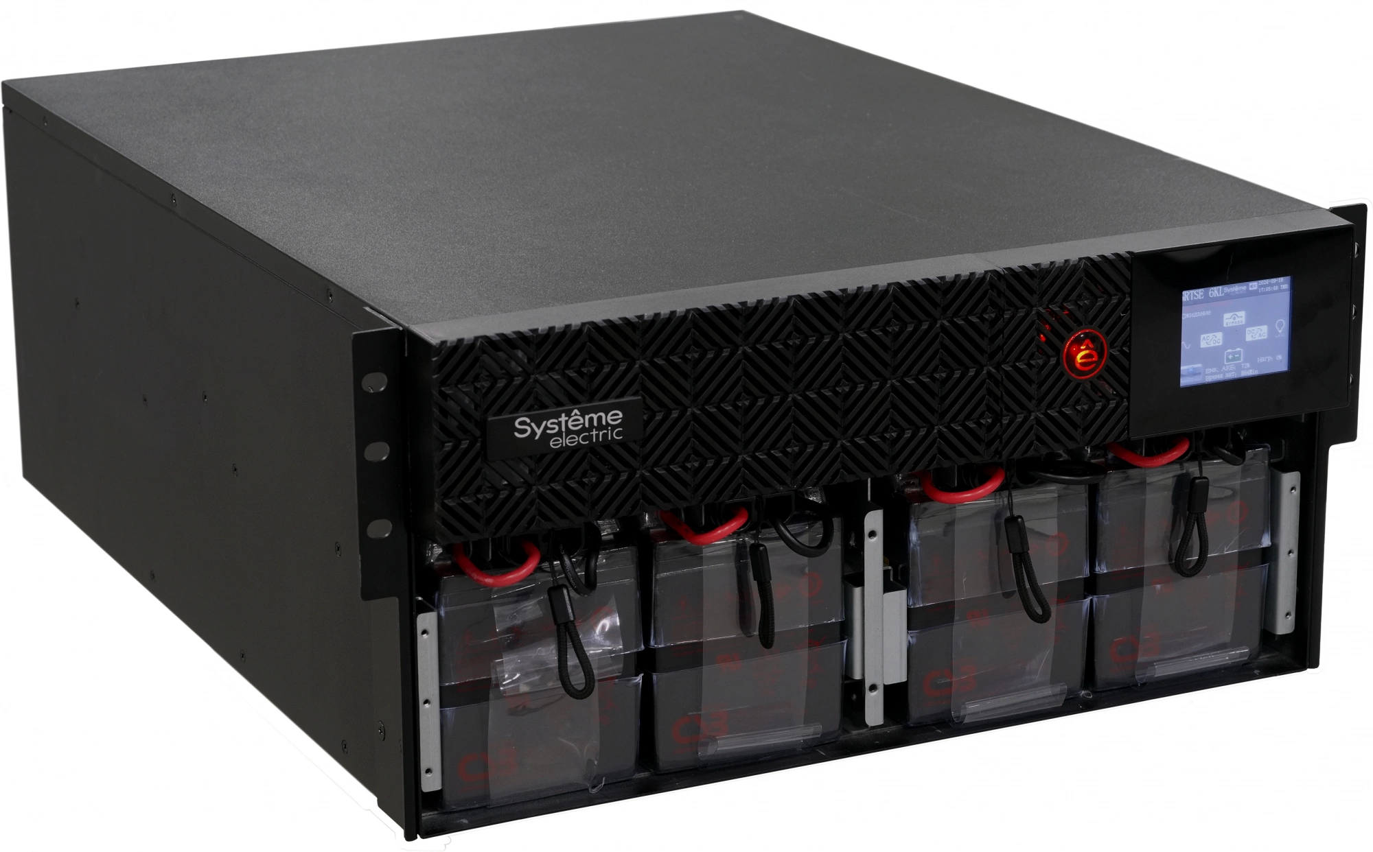 Источник бесперебойного питания Systeme Electriс SRT SRTSE5KRTXLIEC-NC 5000Вт 5000ВА черный