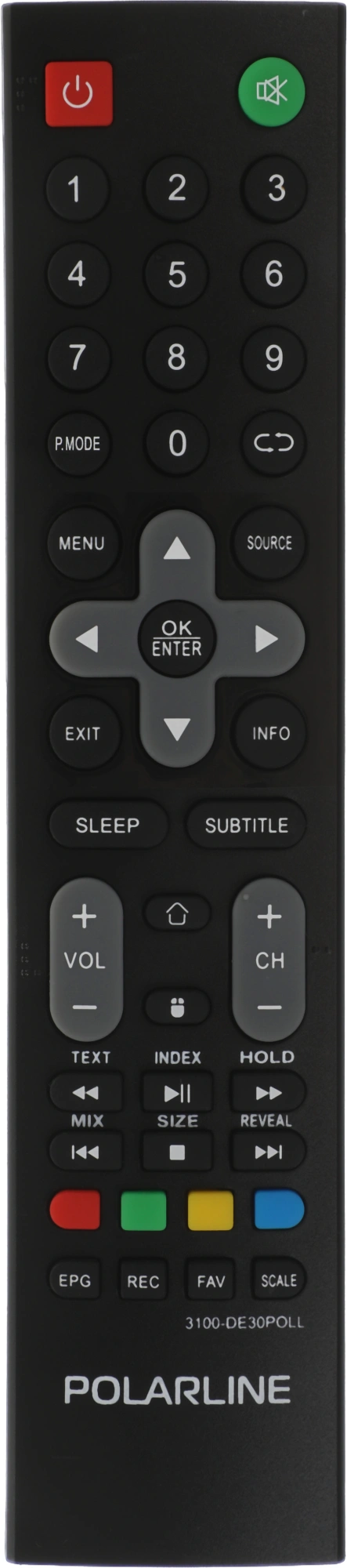 Телевизор LED PolarLine 43" 43PL51TC-SM черный FULL HD 60Hz DVB-T DVB-T2 DVB-C DVB-S2 USB WiFi Smart TV (RUS)