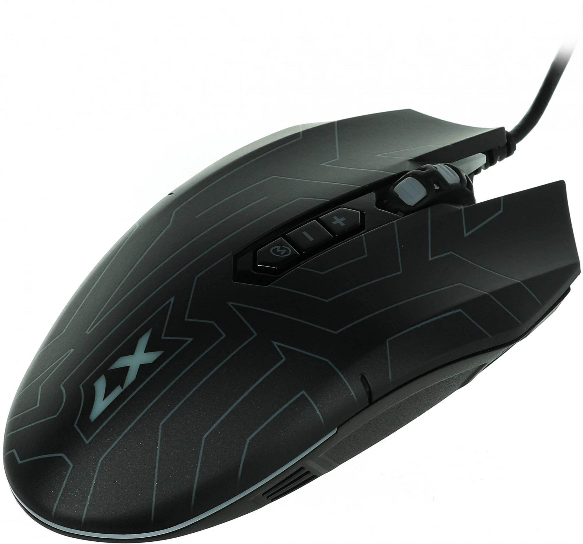 Мышь A4Tech X77 черный оптическая 2400dpi USB 8but (X77 (MAZE))