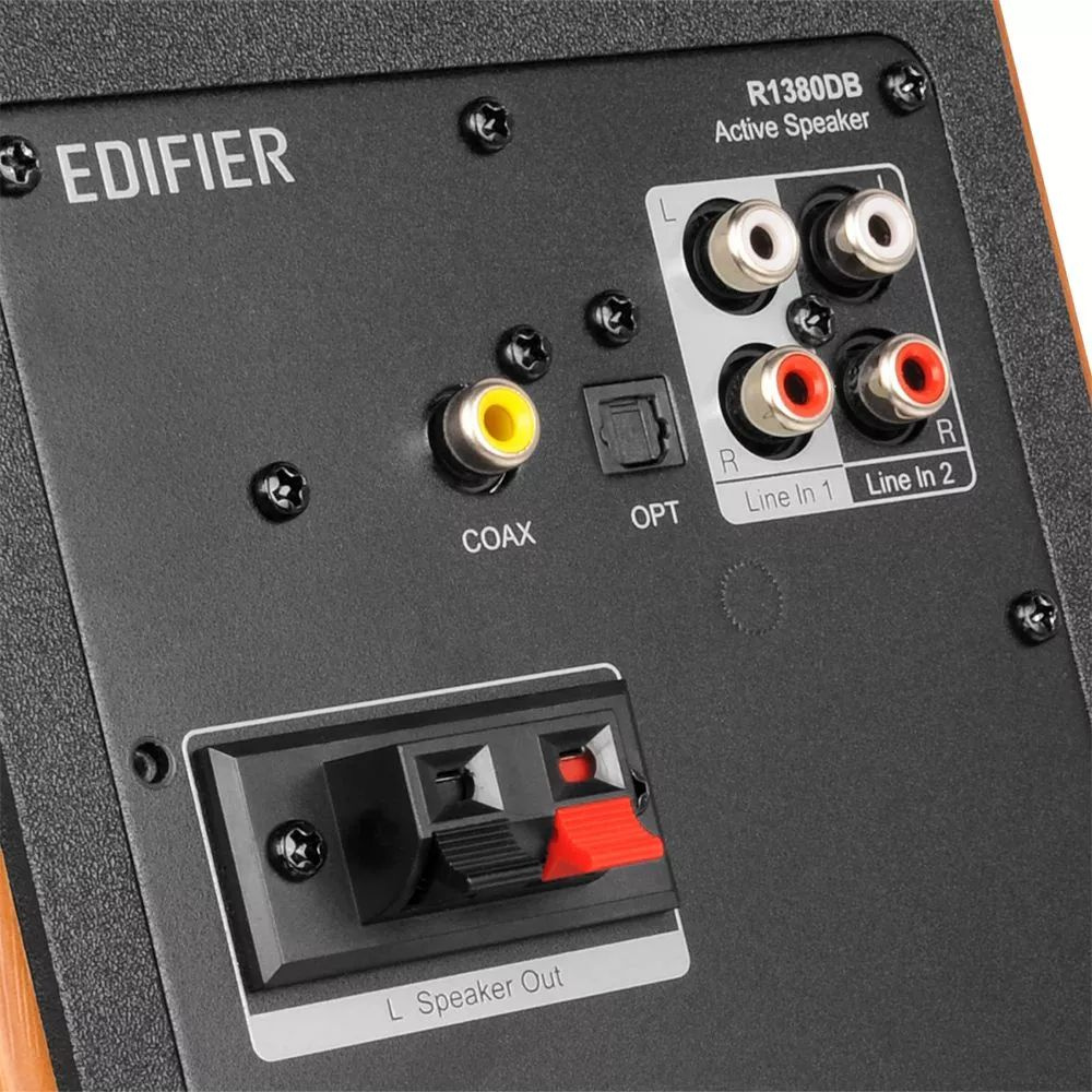 Колонки Edifier R1380DB 2.0 светлое дерево/черный 42Вт BT