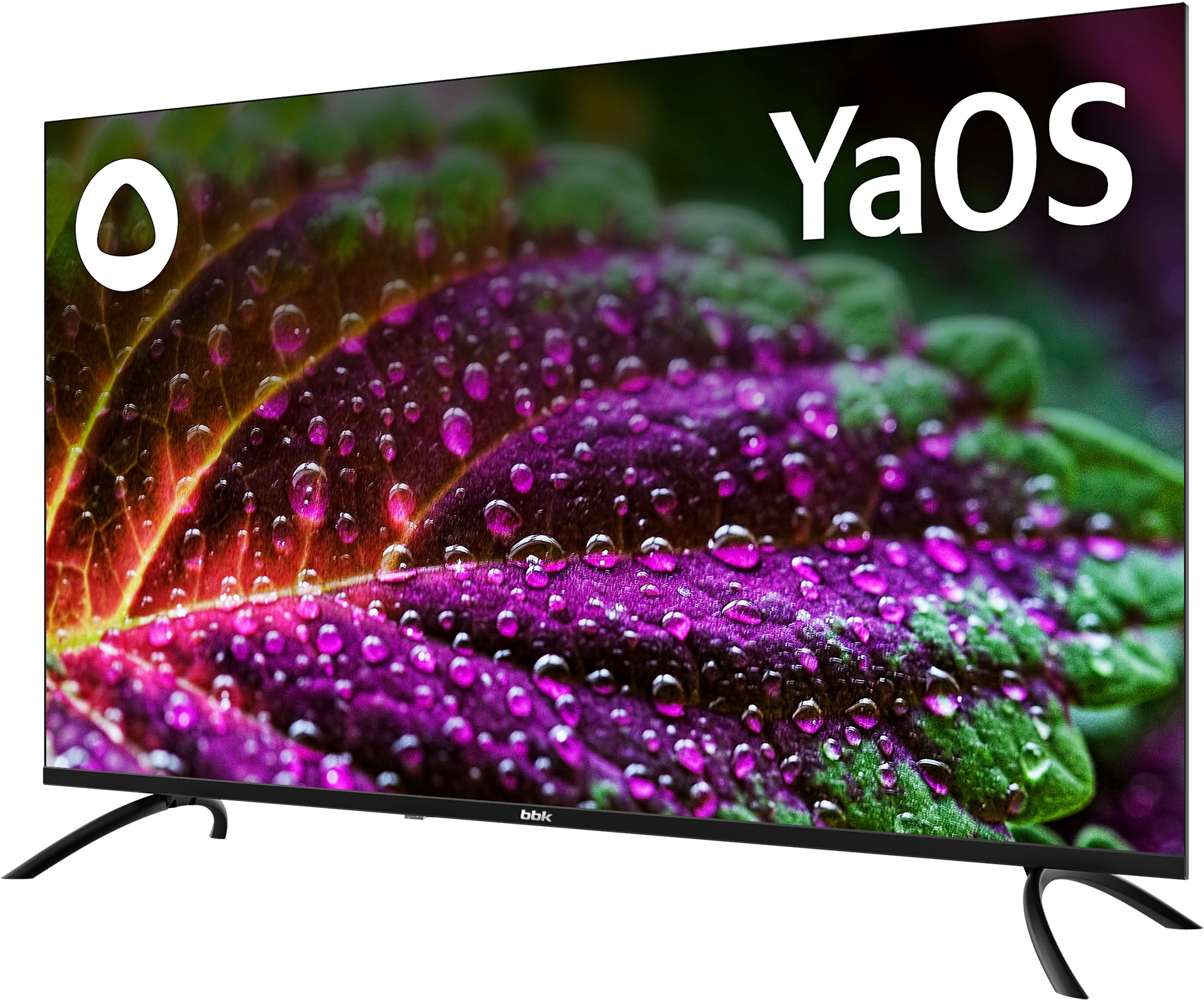 Телевизор LED BBK 43" 43LEX-8257/UTS2C (B) Яндекс.ТВ Frameless черный/черный 4K Ultra HD 60Hz DVB-T2 DVB-C DVB-S2 USB WiFi Smart TV (RUS)