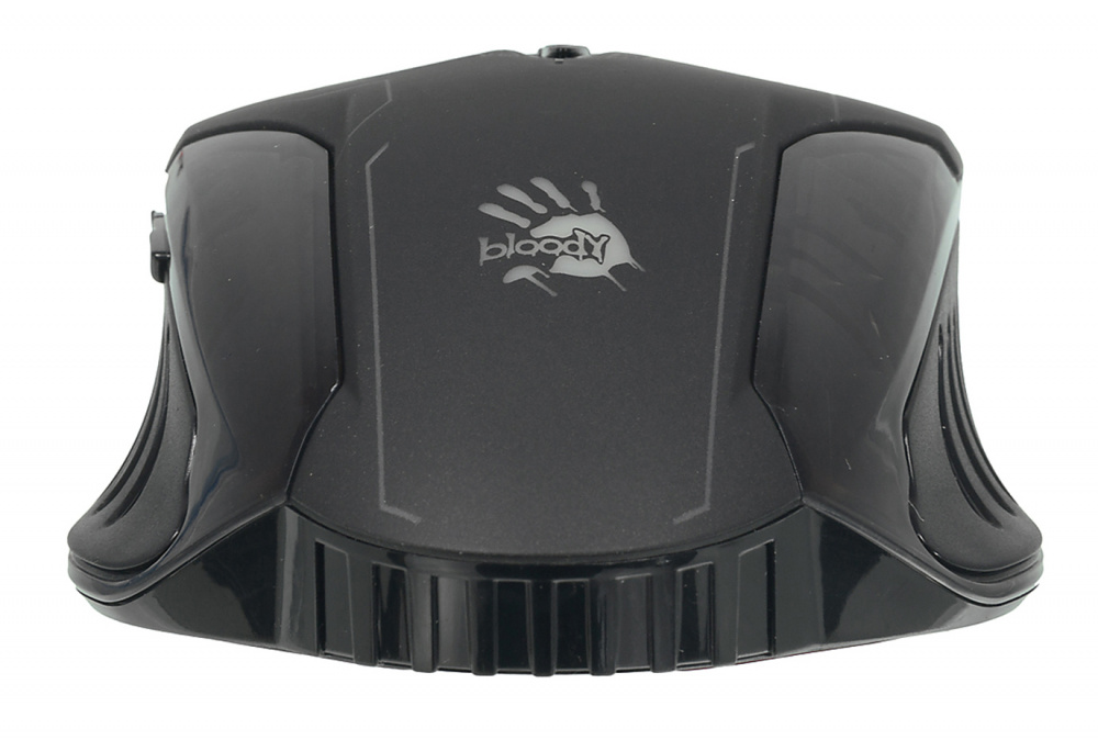 Мышь A4Tech Bloody Q51 черный/рисунок оптическая 6200dpi USB 8but