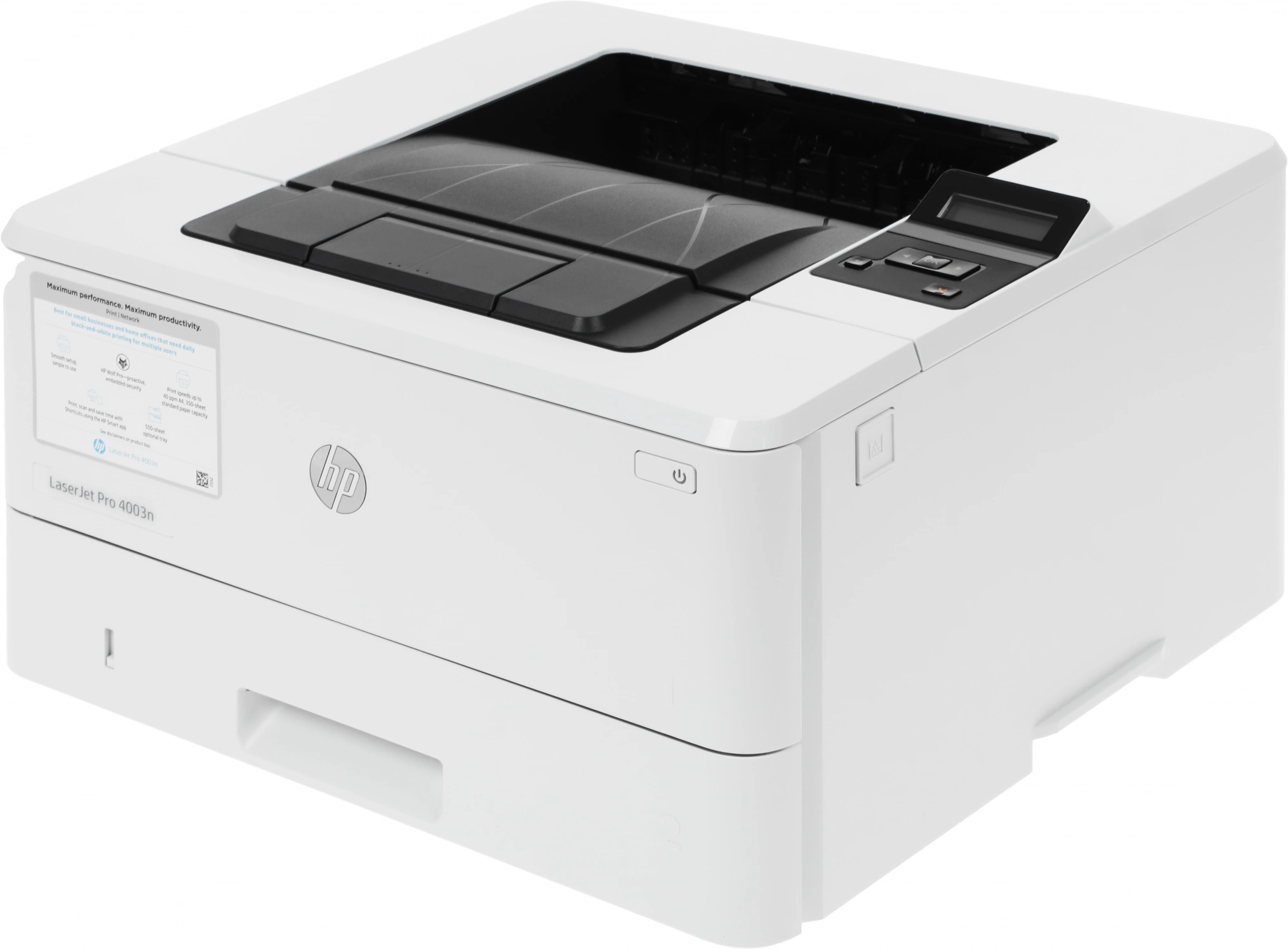 Принтер лазерный HP LaserJet Pro 4003N (2Z611A) A4 белый