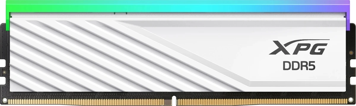Память DDR5 2x16GB 6000MHz A-Data AX5U6000C3616G-DTLABRWH XPG Lancer Blade RGB RTL Gaming PC5-48000 CL36 DIMM ECC 288-pin 1.35В kit single rank с радиатором Ret
