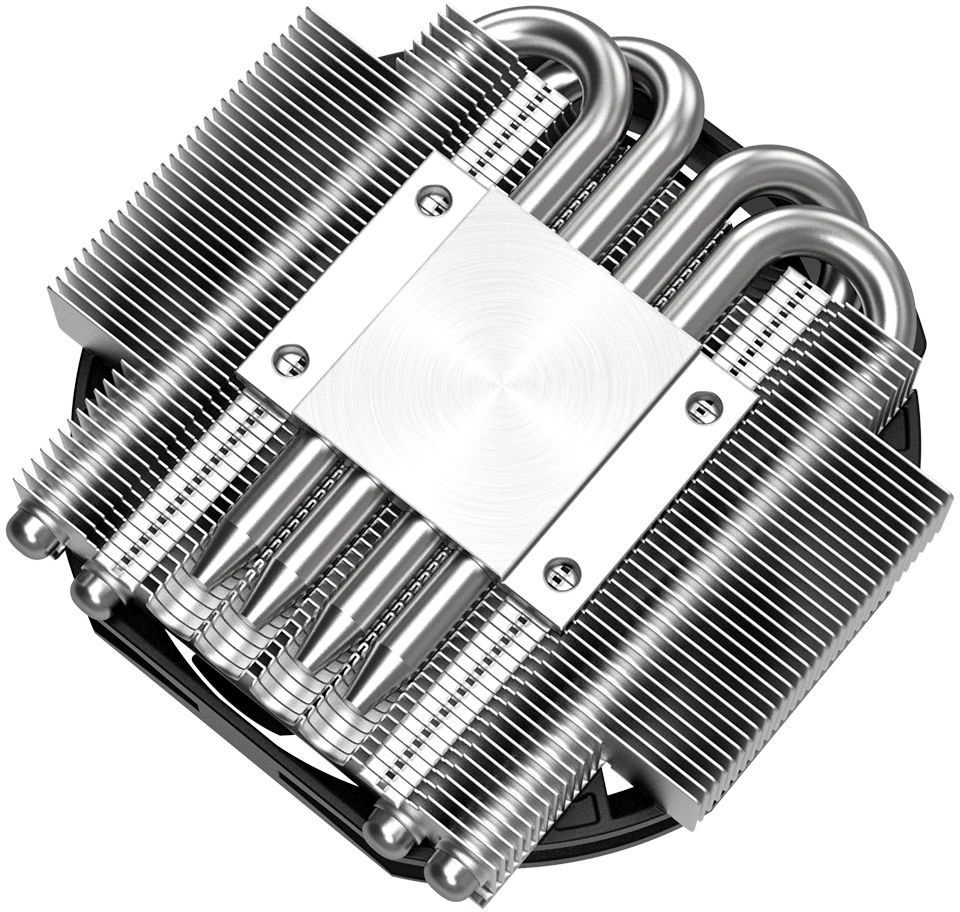 Устройство охлаждения(кулер) ID-Cooling IS-30i Soc-1200/1700/1851 черный 4-pin 17-36dB Al+Cu 100W 260gr Ret (IS-30I BLACK)