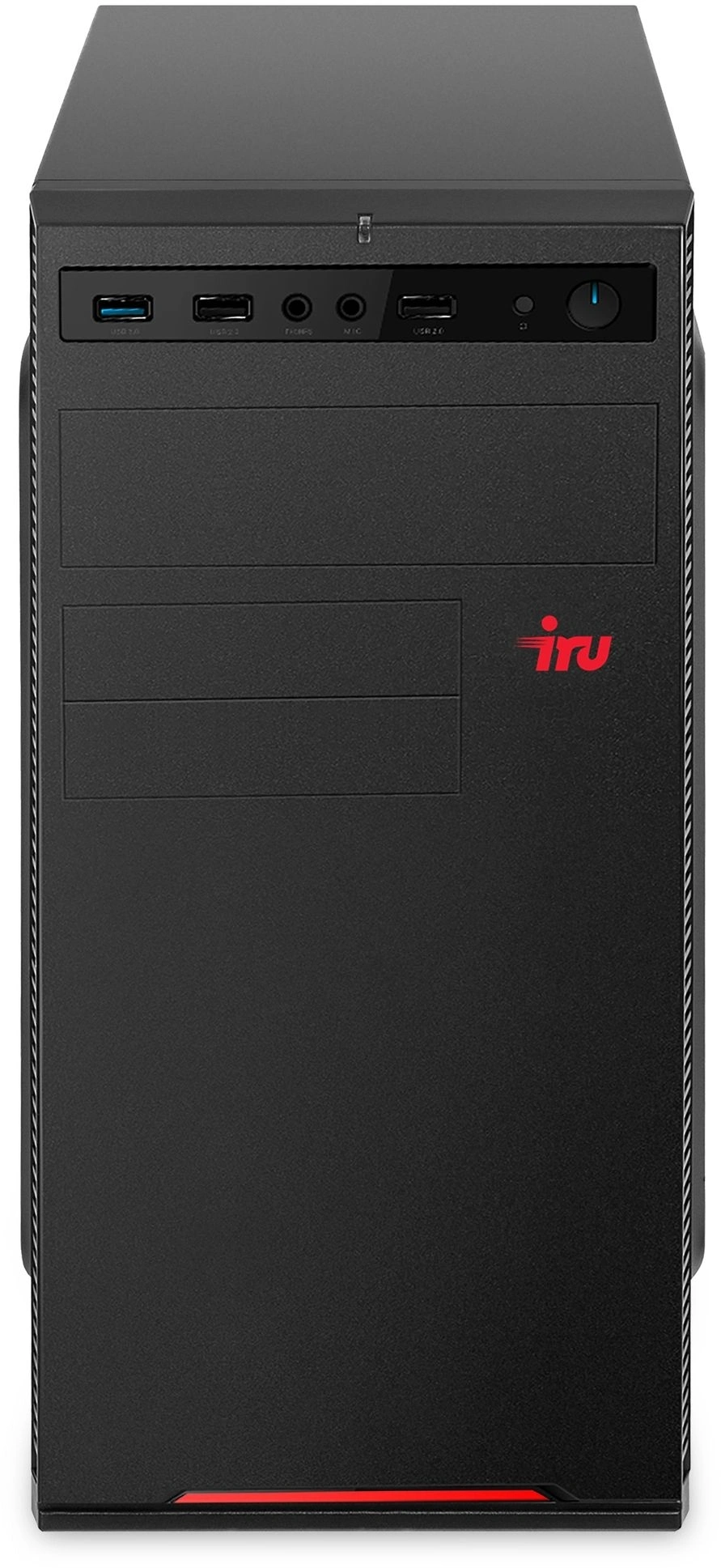 ПК IRU Planio 320A5SE MT Ryzen 5 3400G (3.7) 16Gb SSD256Gb RGr FreeDOS GbitEth 400W черный (RUS) (2136647)