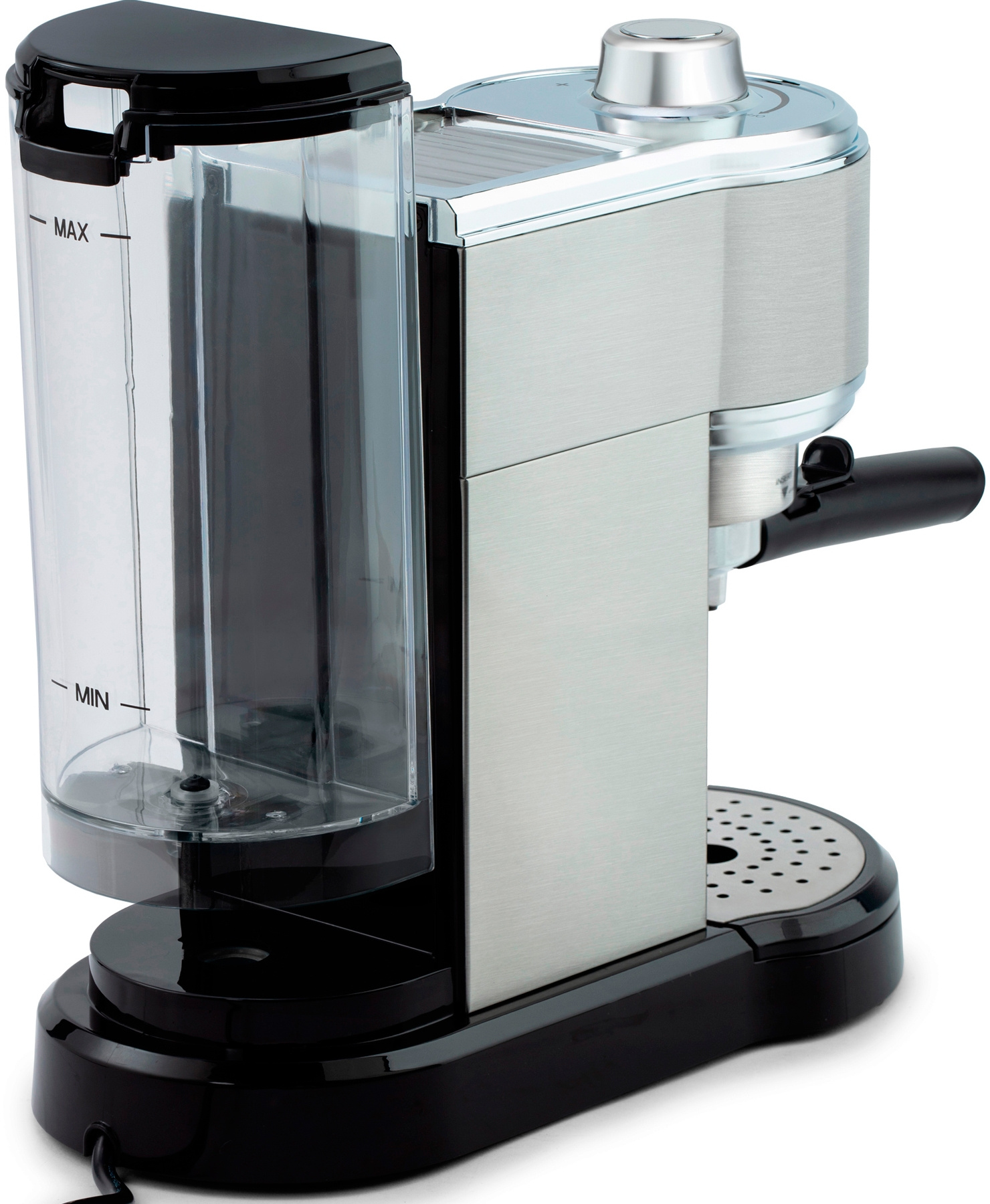 Кофеварка рожковая Vitek VT-1515 1350Вт серебристый