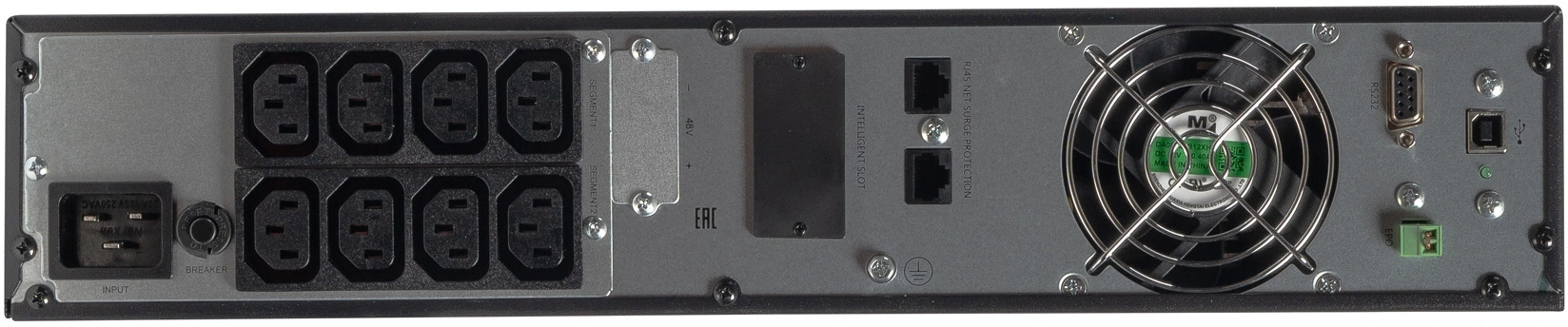 Источник бесперебойного питания Бастион 2000-Rack-ON-4X9-E P3 2000Вт 2000ВА черный