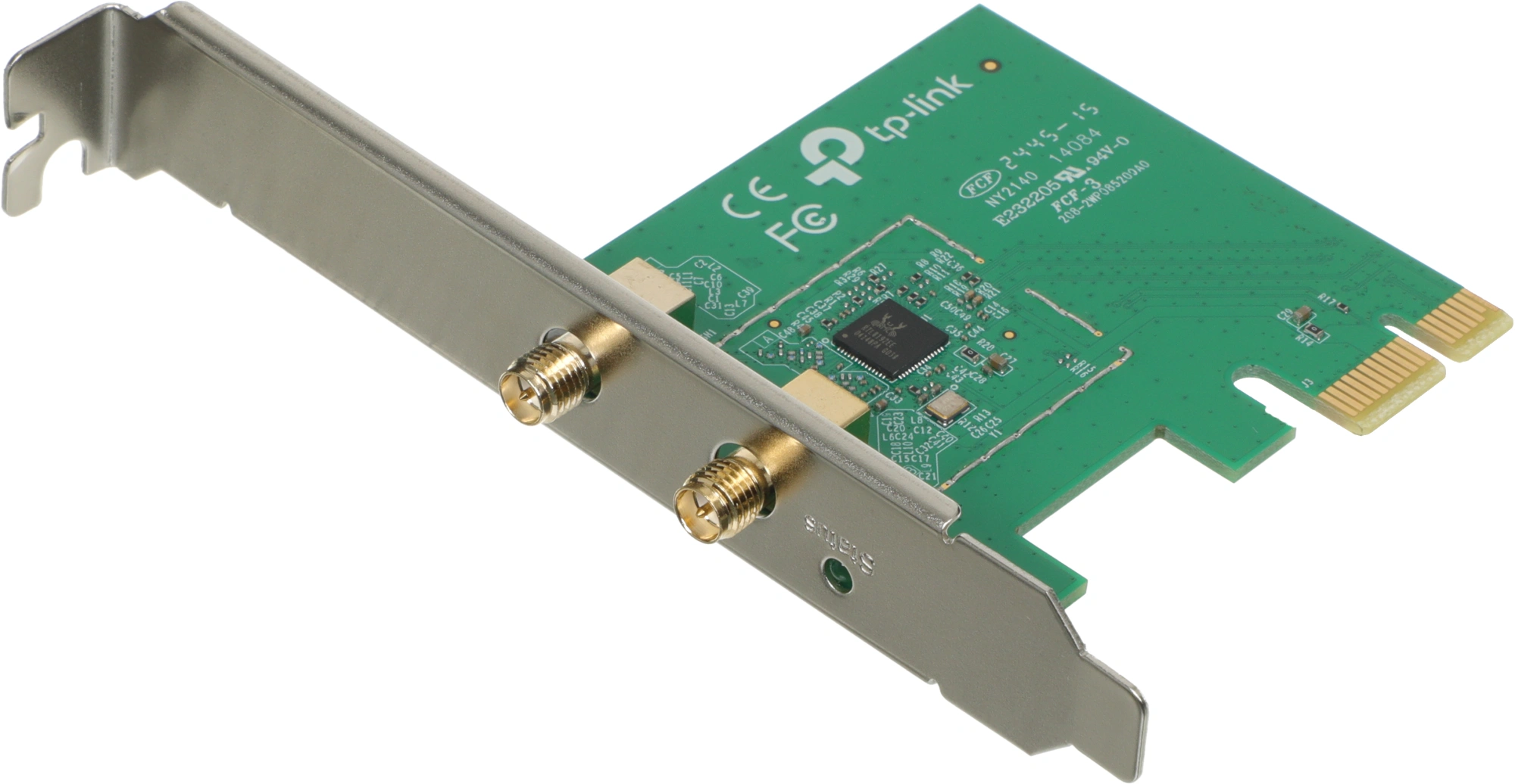 Сетевой адаптер Wi-Fi TP-Link TL-WN881ND N300 PCI Express (ант.внеш.съем) 2ант.