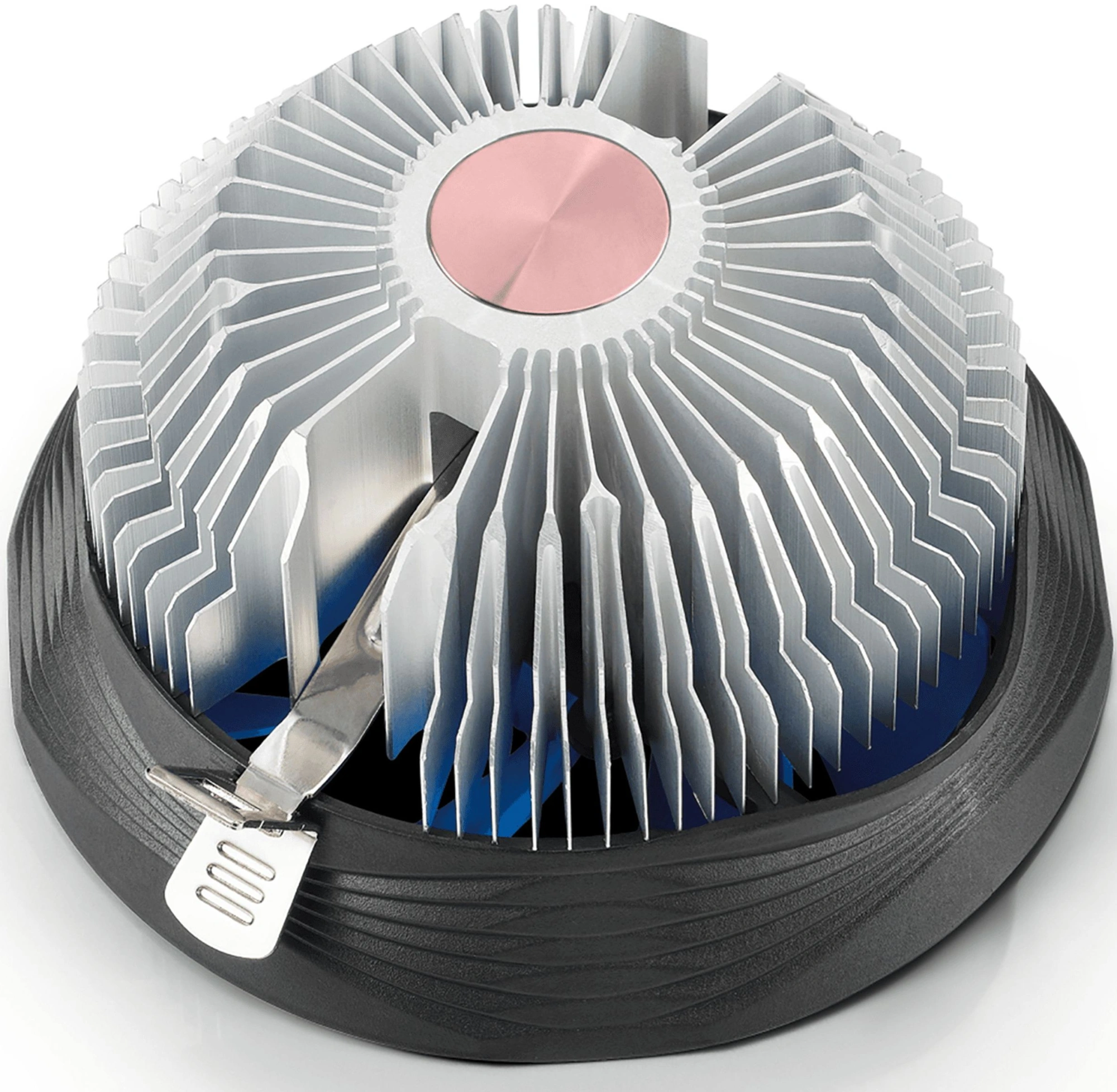 Устройство охлаждения(кулер) Deepcool Gamma Archer Pro V2 Soc-AM5/AM4/1200/1700/1851 черный/синий 4-pin 17.8-21dB Al+Cu 110W 315gr Ret (G-U-ARCHER-ARNNNN-G-2)