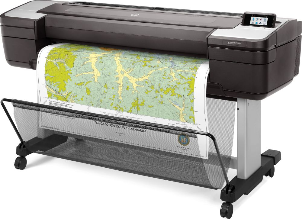 Плоттер HP Designjet T1700 PostScript (1VD87A) A0/44"