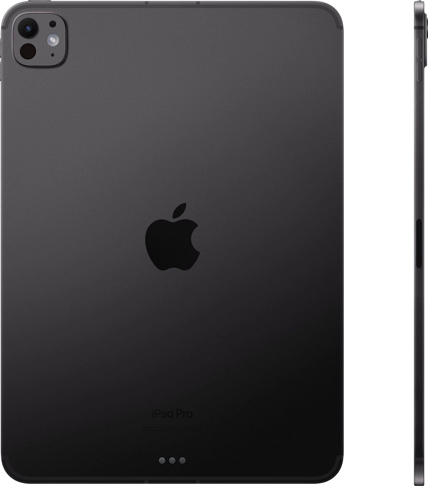 Планшет Apple iPad Pro 2024 A2837 M4 9C RAM8Gb ROM256Gb 11" OLED 2420x1668 5G eSIM iOS черный космос 12Mpix 12Mpix BT WiFi 9hr