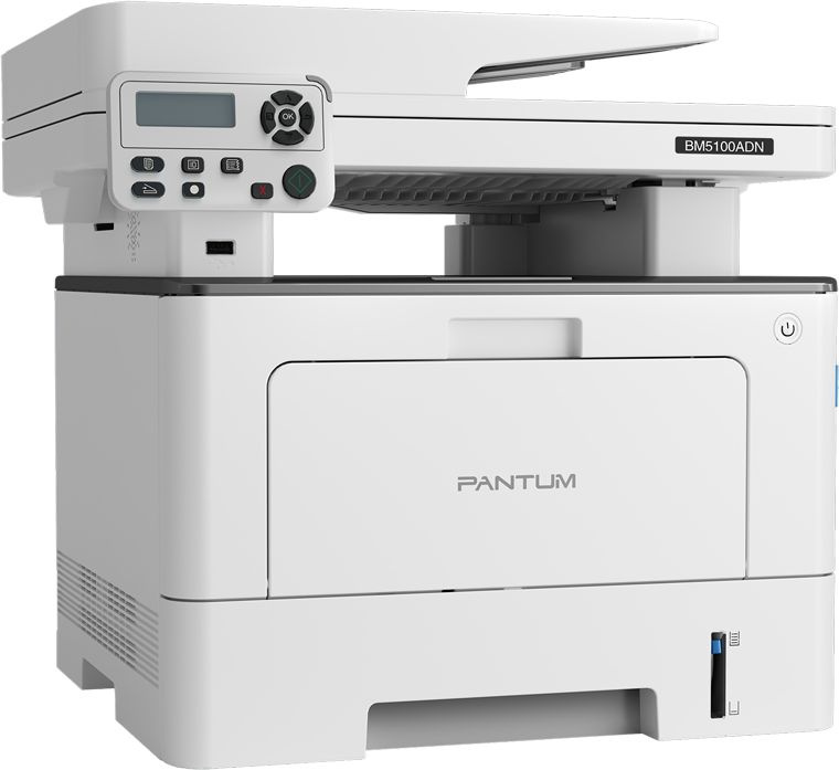МФУ лазерный Pantum BM5100ADN A4 Duplex Net белый
