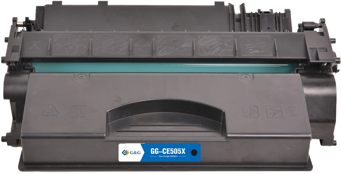 Картридж лазерный G&G GG-CE505X CE505X черный (6500стр.) для HP LaserJet P2055d/P2055dn/P2055x; LaserJet Pro 400 M401/M401a/M401n/M401d/M401dn/M401dne/M401dw/MFP M425/MFP M425dn/MFP M425dw с чипом Canon i-SENSYS LBP6300dn/6310dn/6650dn/6670dn/6680x/MF5840