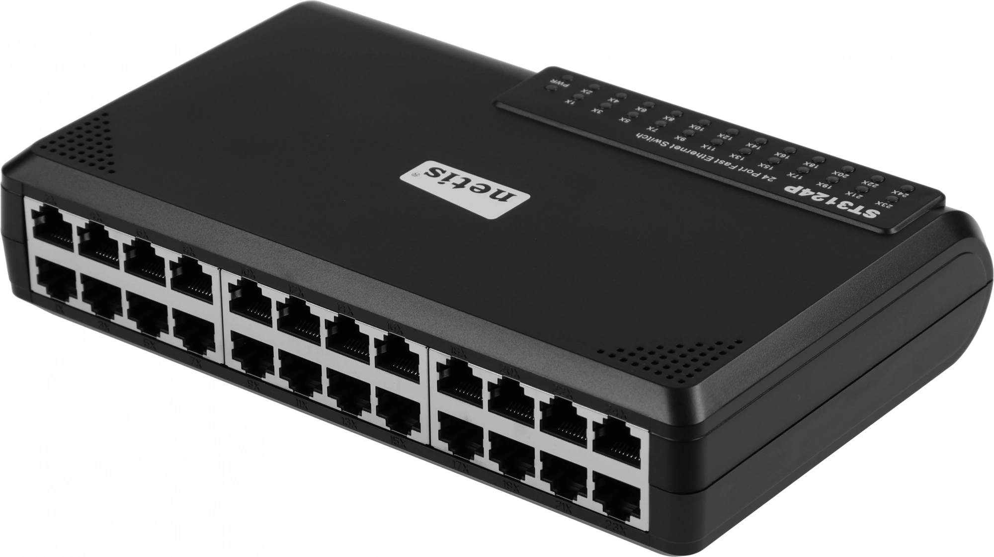 Коммутатор Netis ST3124P (L2) 24x100Мбит/с неуправляемый