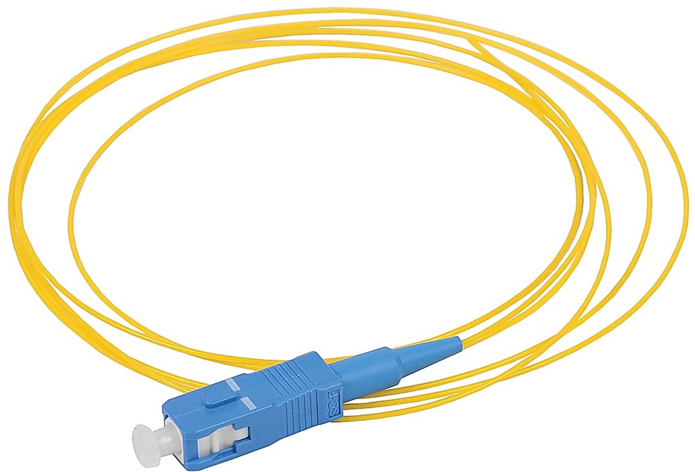FPT09-SCU-C1L-1M5 - ITK Оптический коммутационный монтажный шнур (пигтеил), (SM), 9/125 (OS2), SC/UPC, LSZH, 1,5м