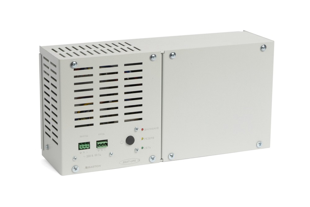 Источник бесперебойного питания SKAT-UPS 800/500 DIN Бастион 220В, 800 ВА, (500 Вт)