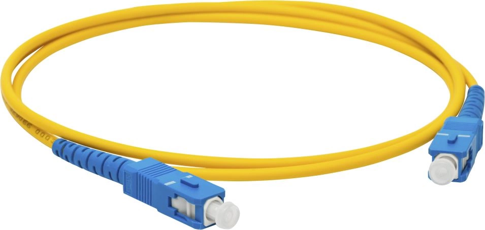 Патч-корд Lanmaster LAN-2SC-2SC/SU-3.0 2x9/125 OS1/OS2 SC-SC 3м LSZH оранжевый