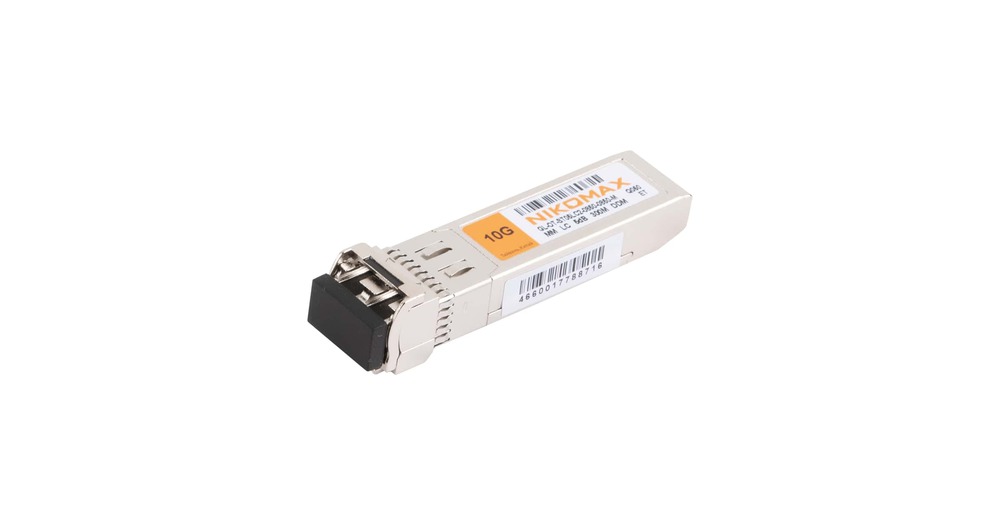 GL-OT-ST05LC2-0850-0850-M - Модуль NIKOMAX SFP+, 10Гбит/с, два волокна, ММ, 2хLC, 850 нм, 5 дБ (до 300 м) SR