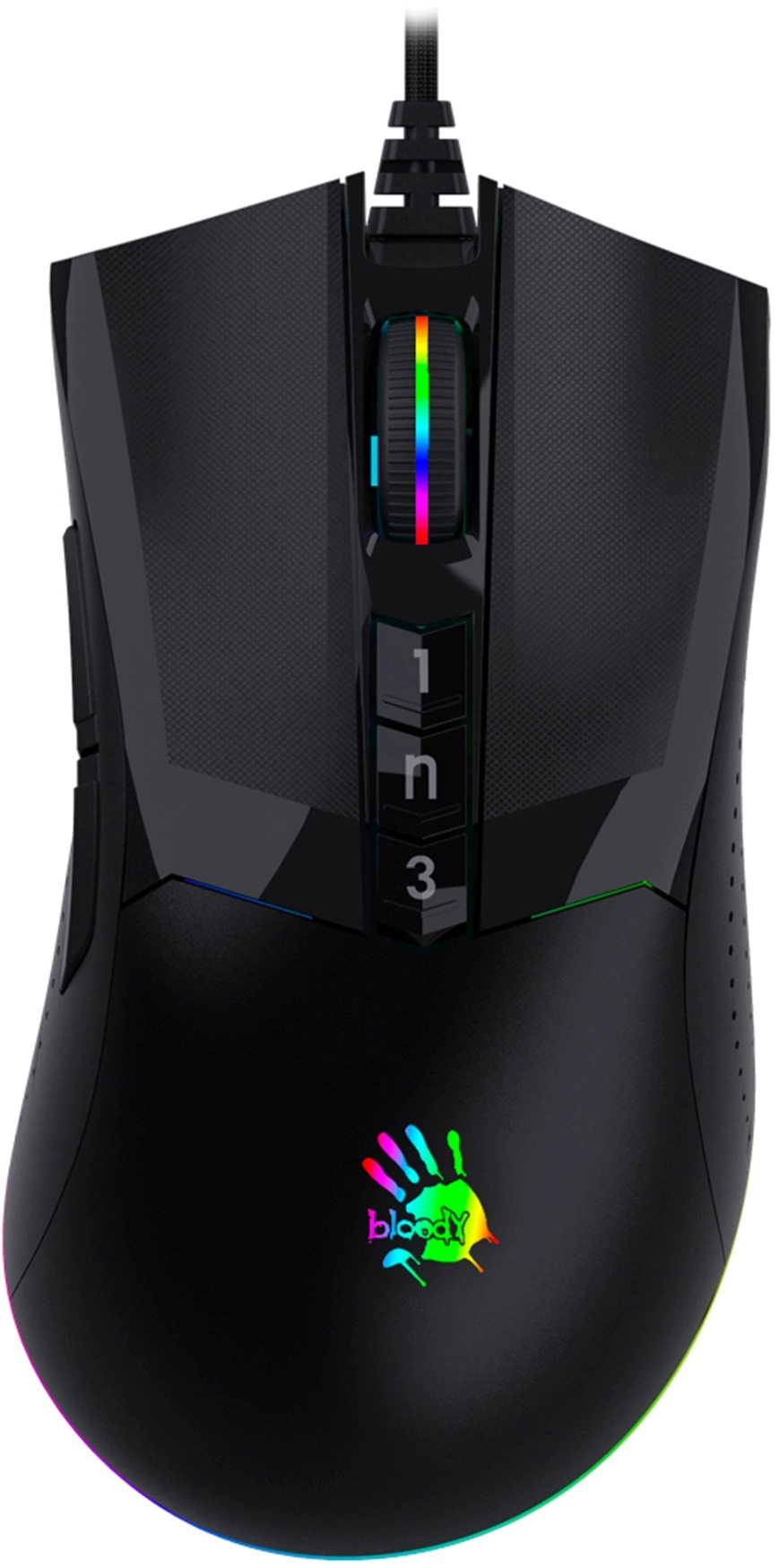 Мышь A4Tech Bloody W90 Pro черный оптическая 16000dpi USB 10but
