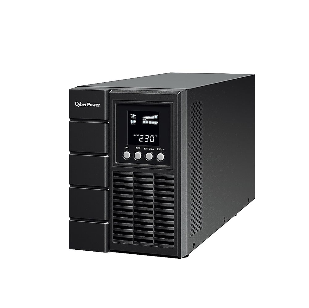 OLS1000E - Источник бесперебойного питания онлайн CyberPower OLS1000E ToВтer 1000ВА/900Вт USB/RS-232/SNMPslot (4 IEC С13) NEВт