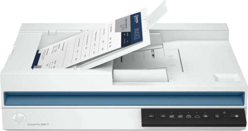 Сканер планшетный HP ScanJet Pro 2600 f1 (20G05A) A4 белый