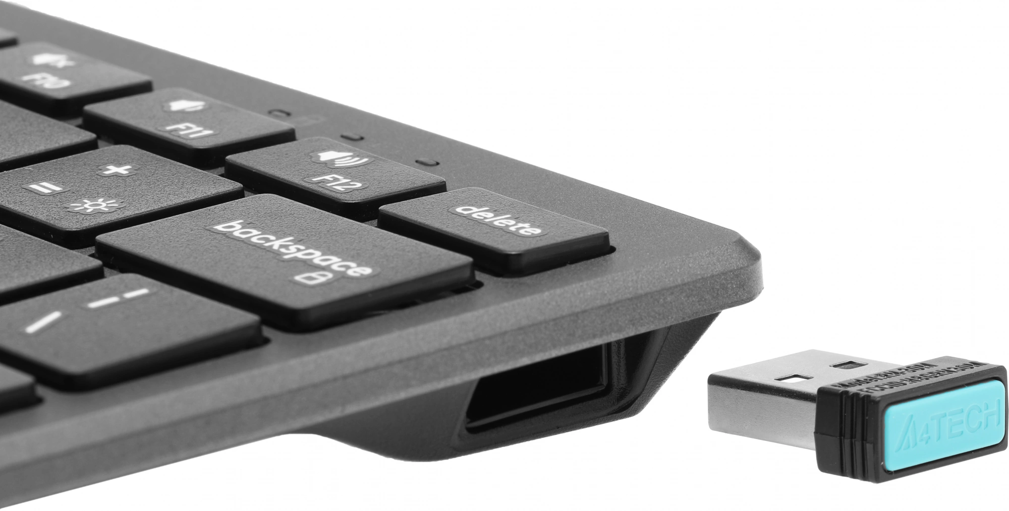 Клавиатура A4Tech FBX51C серый USB беспроводная BT/Radio slim Multimedia для ноутбука (FBX51C GREY)