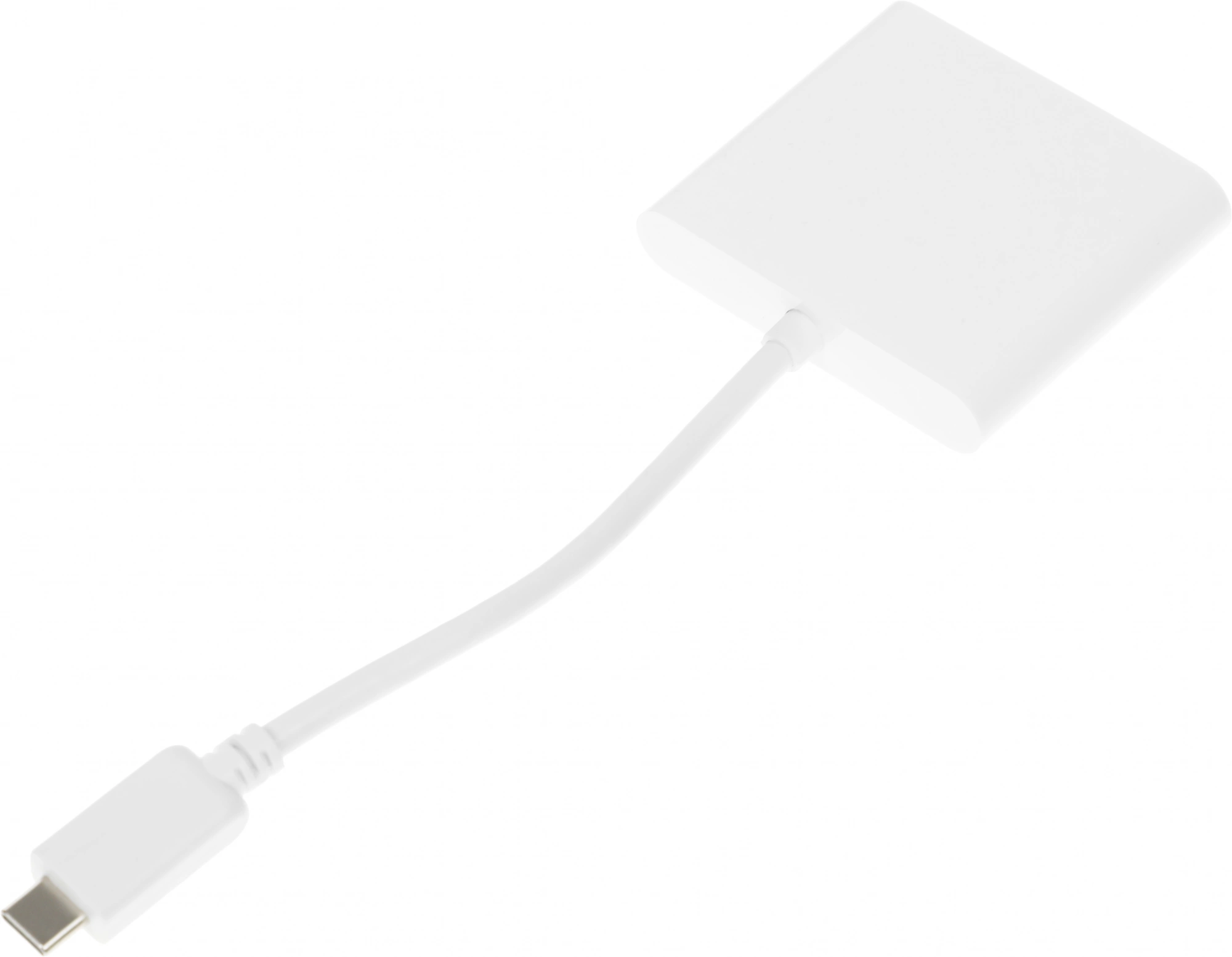 Переходник Buro USB Type-C (m) HDMI (f) USB 3.0 A(f) USB Type-C (f) (BHP RET TPC-HDM) белый