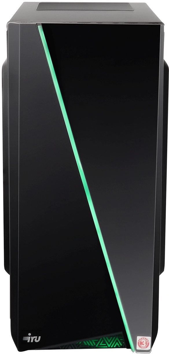 ПК IRU Tactio 320A5GER MT Ryzen 5 5600G (3.9) 16Gb SSD512Gb RGr Windows 11 Pro 64 GbitEth 500W черный (RUS) (2106549)