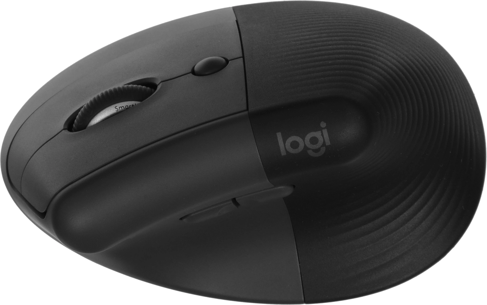 Мышь Logitech Lift графитовый оптическая 4000dpi silent беспров. BT/Radio USB для ноутбука 5but (910-006485)