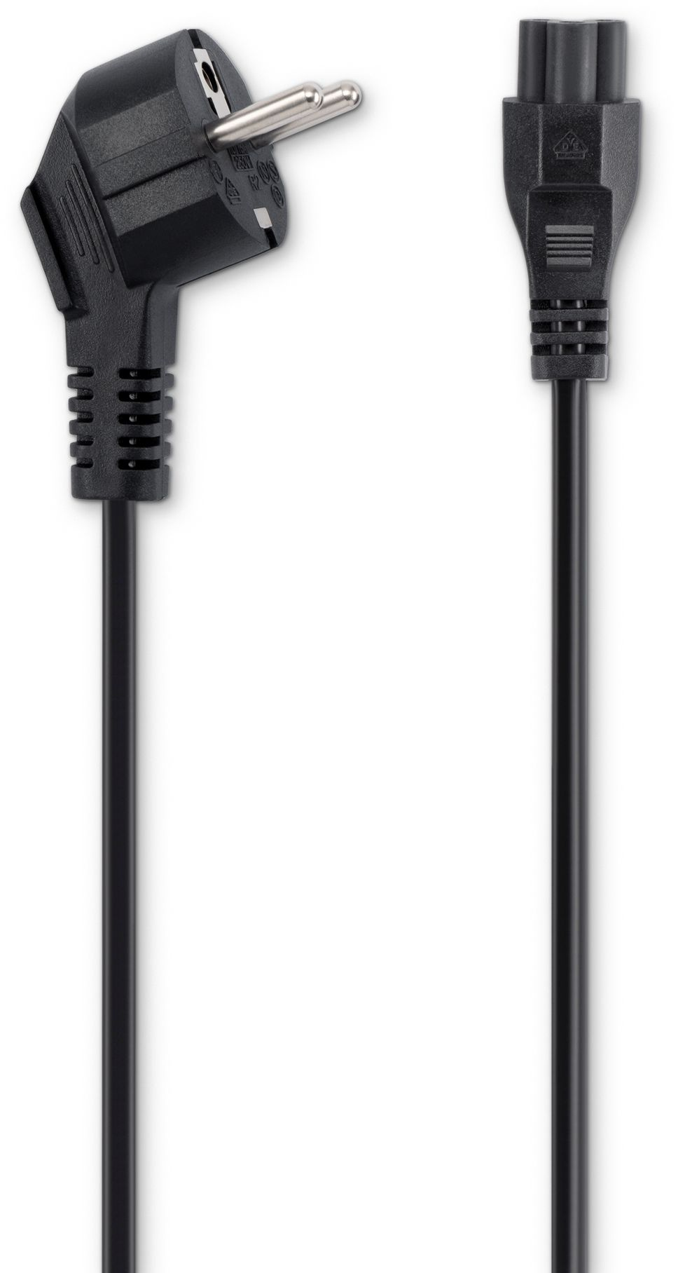 Кабель Buro IEC C5 (3-pin) Евровилка 3м (BU-PCAB-3-3PIN)