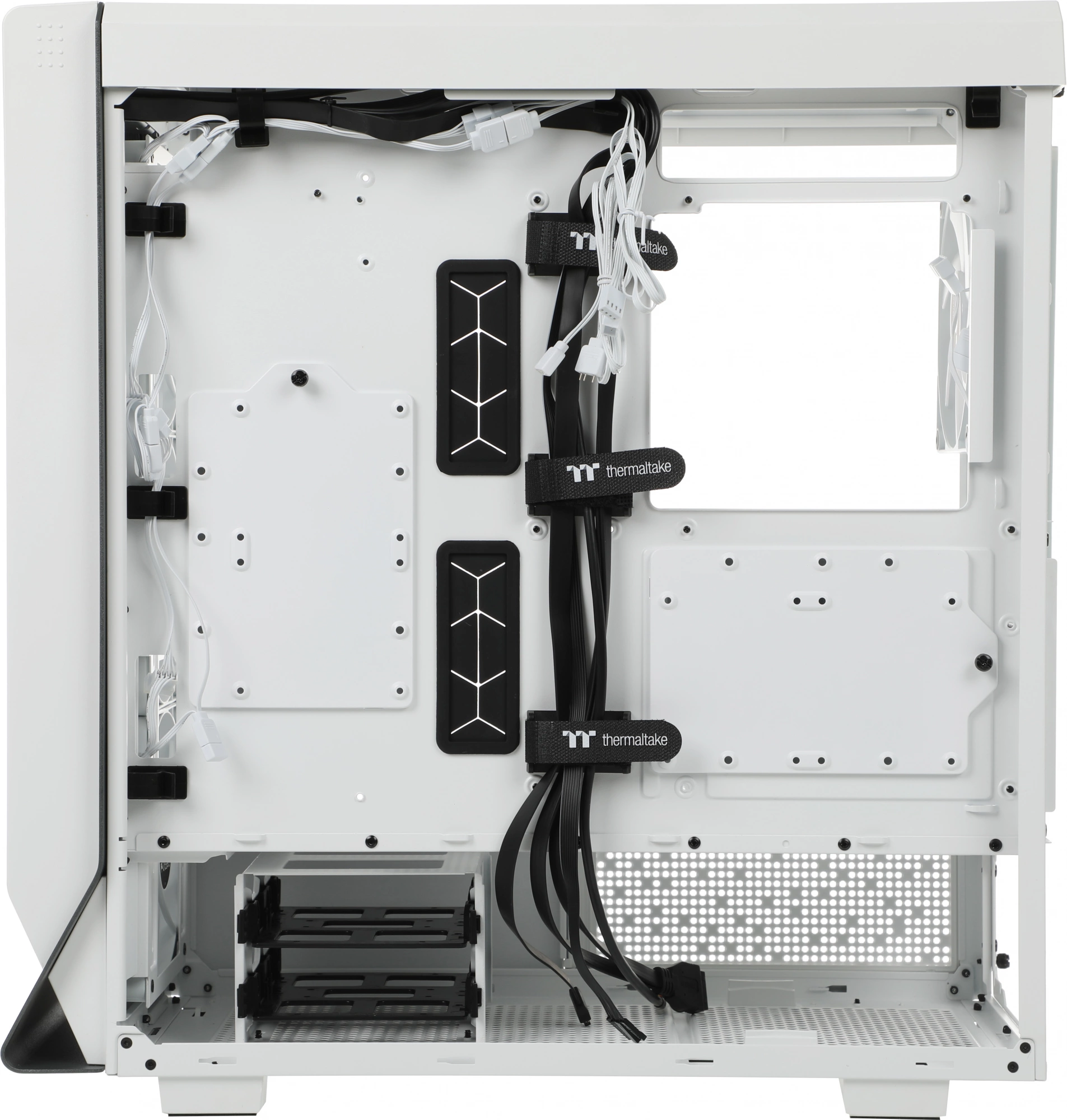 Корпус Thermaltake Ceres 500 TG ARGB белый без БП ATX 7x120mm 3x140mm 2xUSB3.0 audio bott PSU