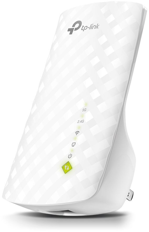 Повторитель беспроводного сигнала TP-Link RE220 AC750 10/100BASE-TX белый