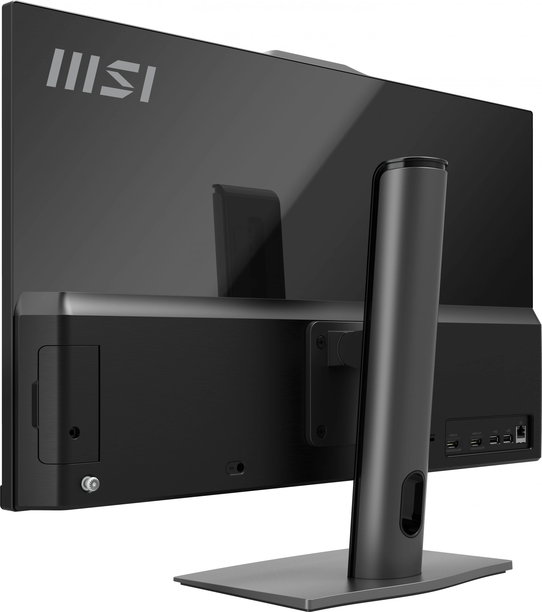 Моноблок MSI Modern AM272P 1M-681XRU 27" Full HD Core 5 120U (1.4) 16Gb SSD512Gb Graphics без ОС GbitEth WiFi BT 120W клавиатура мышь Cam черный 1920x1080