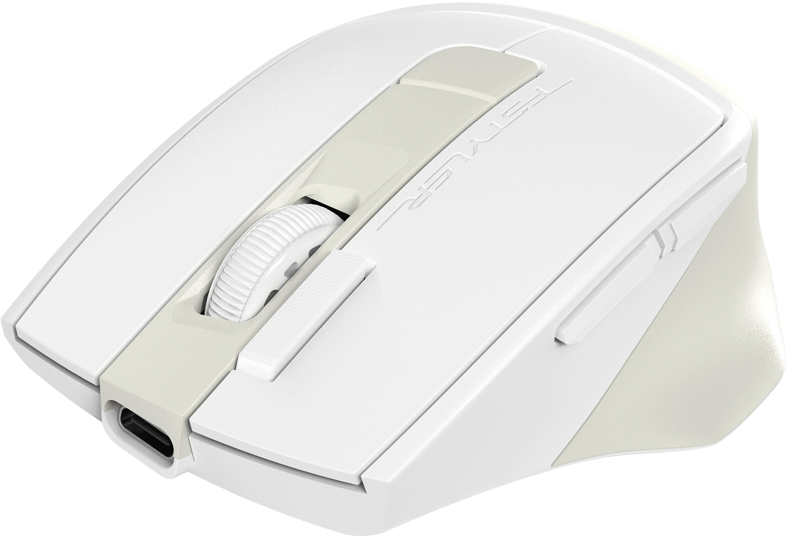 Мышь A4Tech Fstyler FG45CS Air2 бежевый оптическая 2000dpi silent беспров. USB для ноутбука 7but (FG45CS AIR2 USB (CREAM BEIGE))