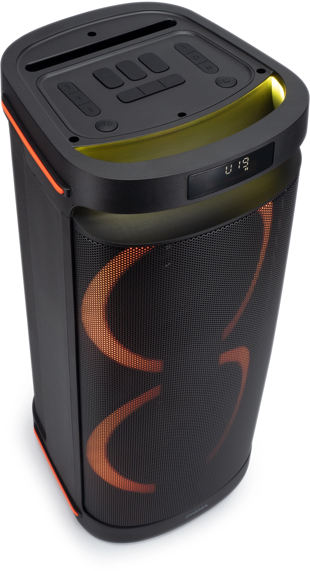 Минисистема Digma D-MC1750 черный 60Вт FM USB BT micro SD