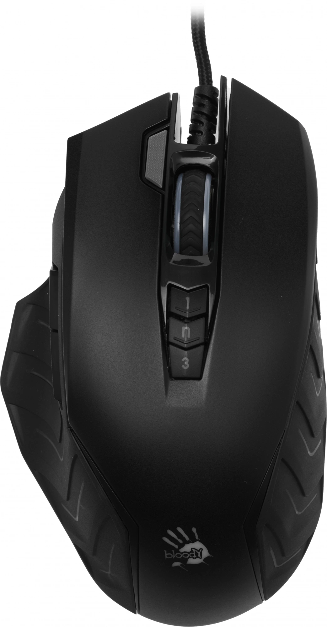 Мышь A4Tech Bloody J95s черный оптическая 8000dpi USB 9but (J95S STONE BLACK ACTIVATED)