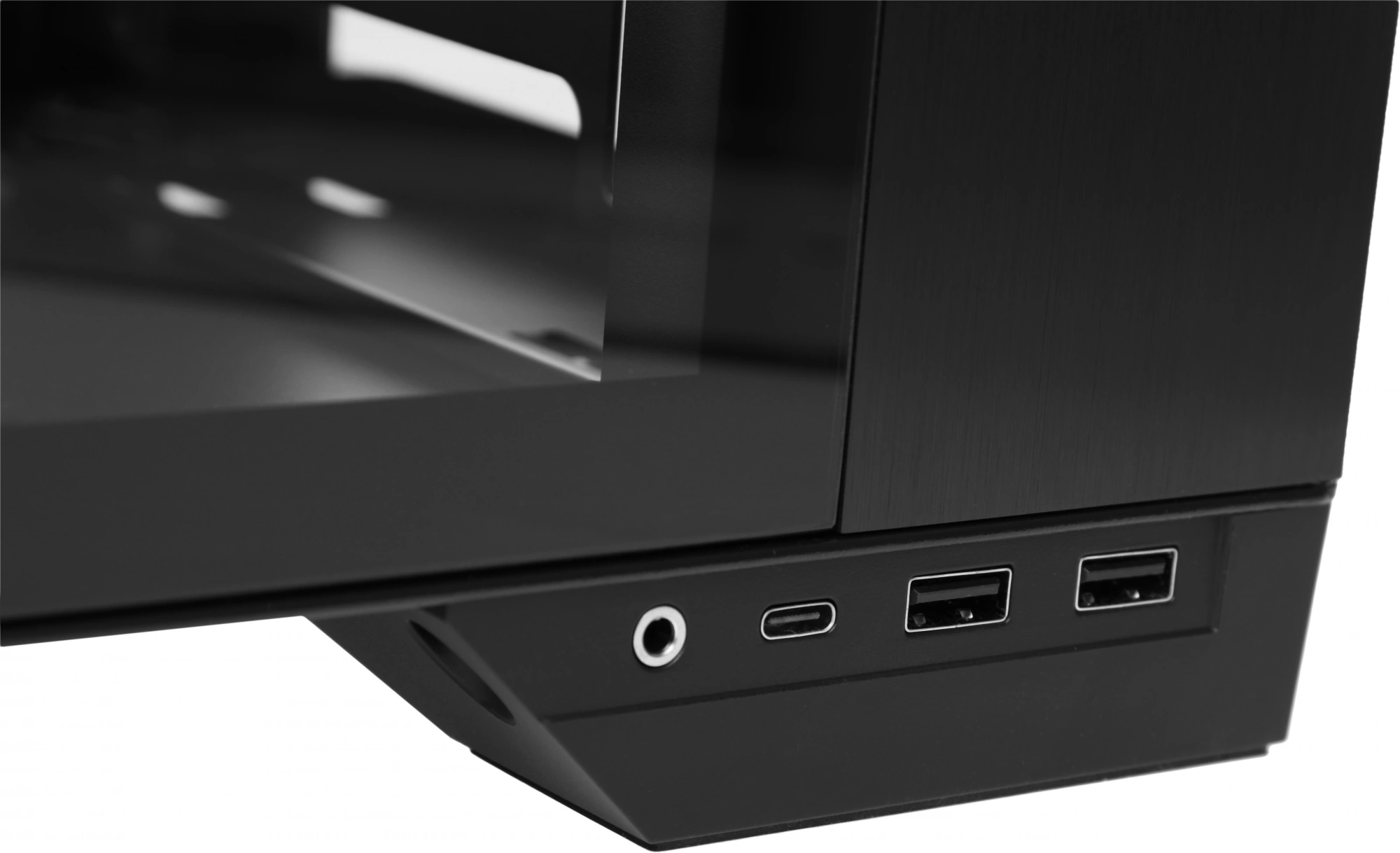 Корпус Lian-Li O11 Vision черный без БП ATX 8x120mm 5x140mm 2xUSB3.0 audio bott PSU
