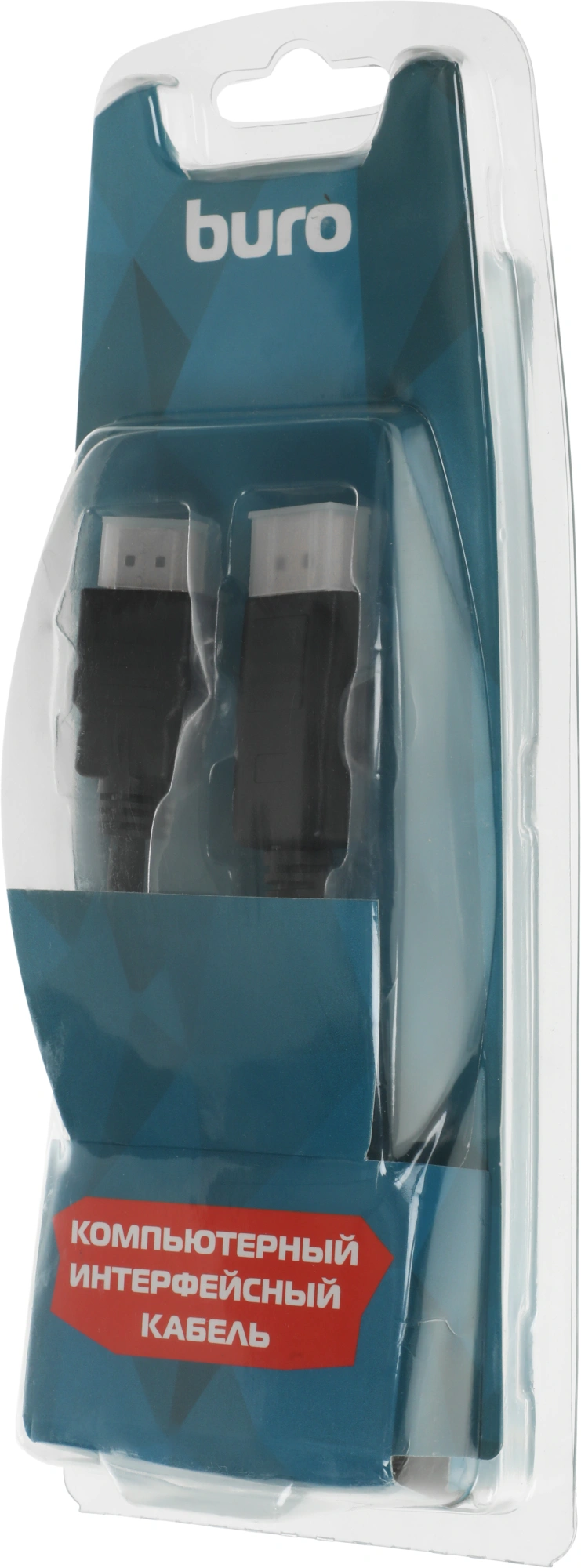 Кабель аудио-видео Buro DisplayPort (m)/HDMI (m) 1.8м. позолоч.конт. черный (BHP RET HDMI_DPP18)