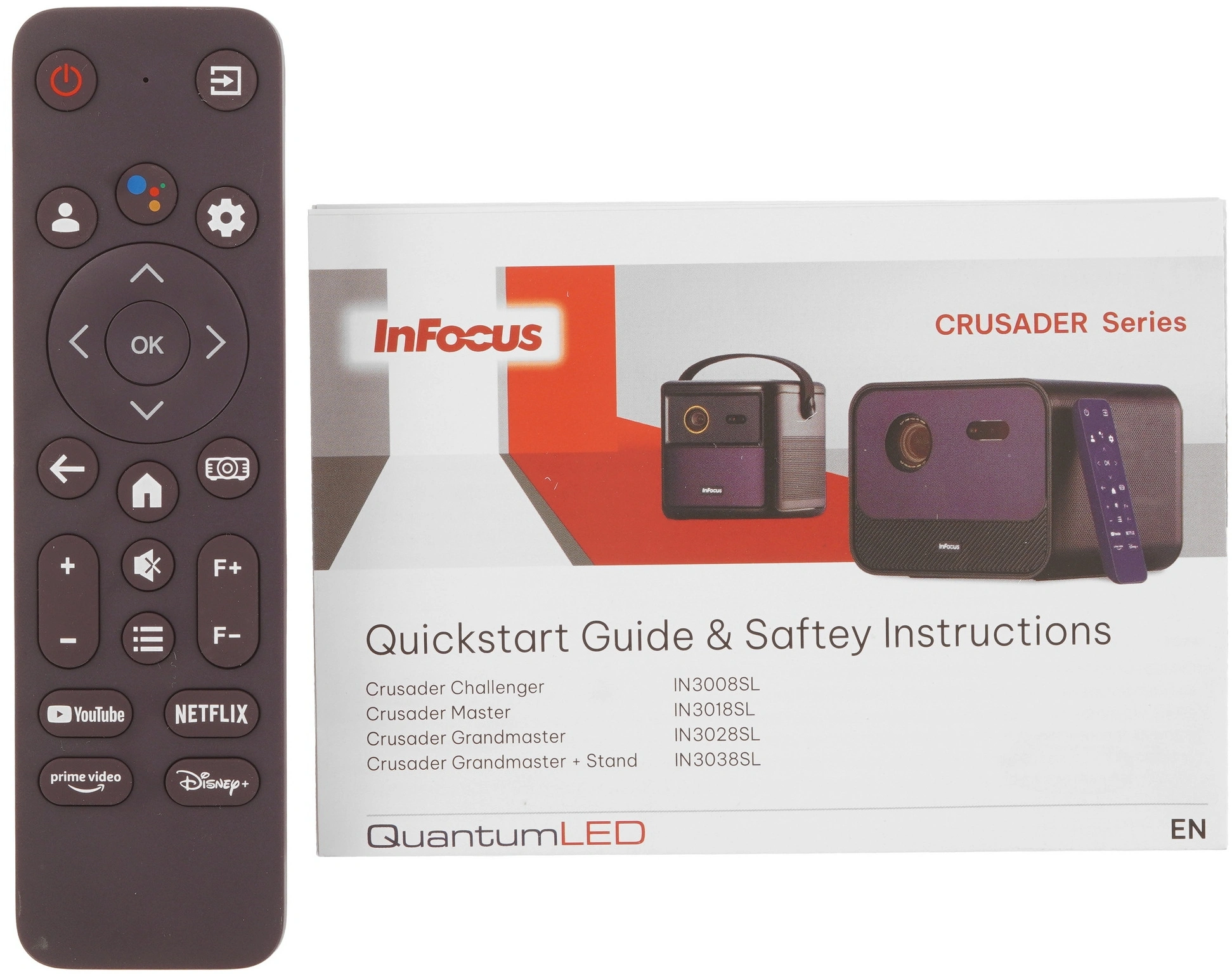 Проектор Infocus IN3018SL Crusader Mster DLP 450Lm LS (1920x1080) 1000:1 ресурс лампы:25000часов 1xUSB typeA 1xHDMI 1.57кг