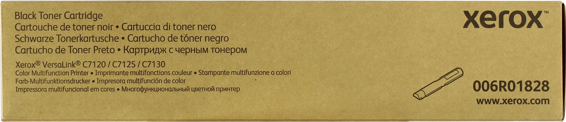 Картридж лазерный Xerox 006R01828 черный (31300стр.) для Xerox VersaLink C7120, C7125, C7130