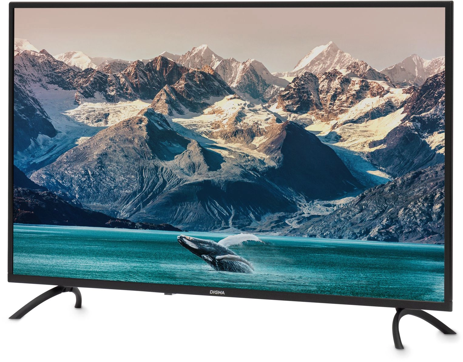 Телевизор LED Digma 43" DM-LED43MBB21 черный FULL HD 60Hz DVB-T DVB-T2 DVB-C DVB-S DVB-S2 USB
