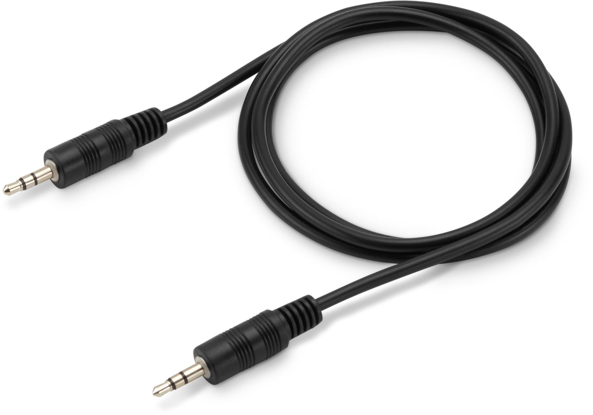 Кабель соединительный аудио Buro BAAC002-2 Jack 3.5 (m)/Jack 3.5 (m) 2м. черный