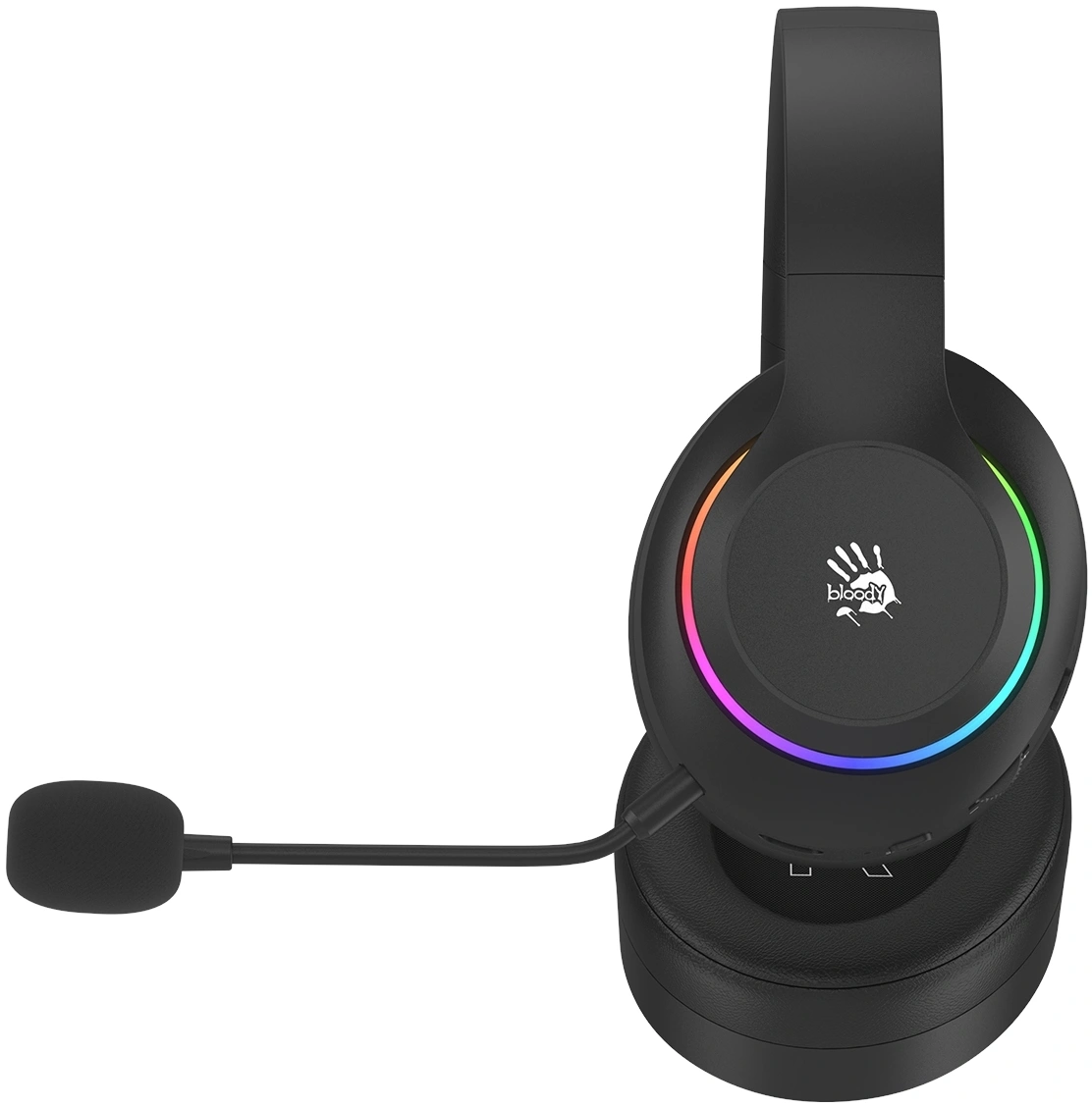 Наушники с микрофоном A4Tech Bloody GR520 черный мониторные BT/Radio/3.5mm оголовье
