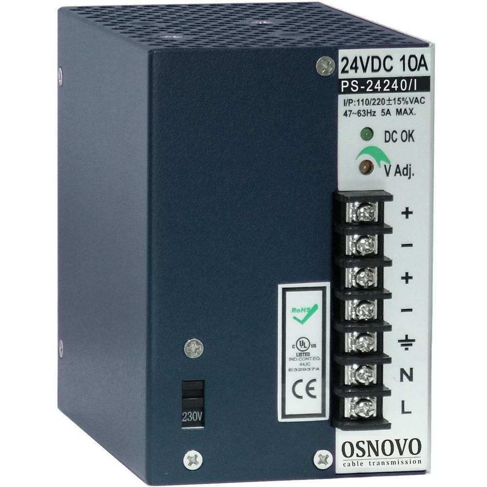 PS-24240/I-Промышленный блок питания. DC24V, 10A (240W)