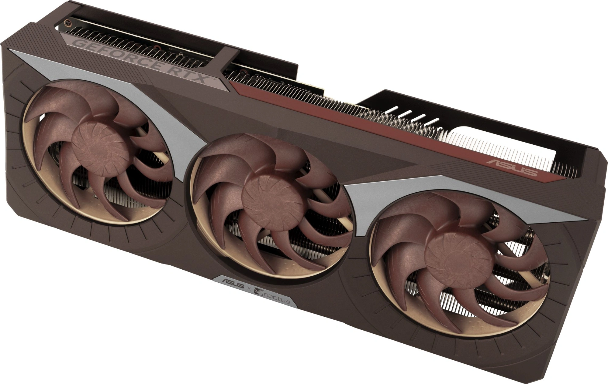Видеокарта Asus PCI-E 5.0 RTX5080-O16G-NOCTUA NVIDIA GeForce RTX 5080 16Gb 256bit GDDR7 2700/30000 HDMIx2 DPx3 HDCP Ret