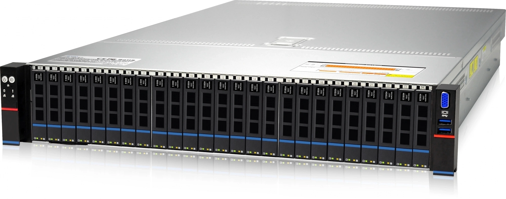 Сервер IRU Rock g2225p 2x6326 4x32Gb 9361-8I AST2500 1G 2P + 10G 4P SFP+ 2x1300W w/o OS (2135448)